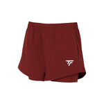 V&ecirc;tements Tecnifibre Tecnifibre Team Short Avec Poche-balles Femmes-Rouge Fonc&eacute;