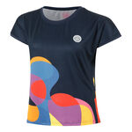 Vêtements BIDI BADU BIDI BADU Twiggy T-shirt Femmes-Bleu Foncé,Multicouleur