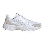Chaussures de tennis adidas adidas CourtJam Control 3 Chaussures Toutes Surfaces Hommes-Blanc,Beige