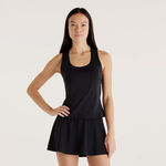 V&ecirc;tements New Balance New Balance Tournament D&eacute;bardeur tank top Femmes-noir, blanc