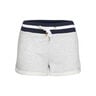 Basic Shorts Femmes-Gris Clair,Bleu Fonc&eacute;
