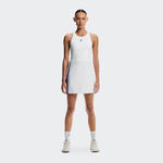 V&ecirc;tements de tennis On On Court Dress Split Edge Robe Femmes-blanc, noir