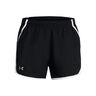 Fly By Short De Running Femmes-Noir,Blanc