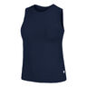 Ace Pocket Ribbed Tank Top D&eacute;bardeur tank top Femmes - bleu fonc&eacute;