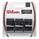 Surgrips Wilson Wilson Ultra Wrap Pack De 3-Noir