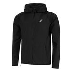 V&ecirc;tements ASICS ASICS Road Packable Jacket Veste running Hommes-noir