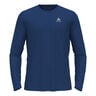 Zeroweight Chill-Tec Crew Neck Haut manches longues Hommes - bleu foncé, 