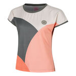 Vêtements BIDI BADU BIDI BADU Bubble T-shirt Femmes-Gris,Corail