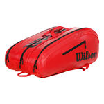 Wilson Wilson Tour Housse De Raquette Lot De 15-Rouge