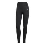 V&ecirc;tements adidas adidas Optime Stash 7/8 Collant Tight Femmes-Noir