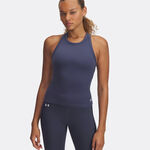 Vêtements Under Armour Under Armour Motion High Neck Débardeur Tank Top Femmes-Gris