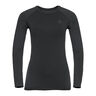 Performance Warm Eco BI Top Crew Neck Haut Manches Longues Femmes-Noir,Anthracite