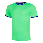 V&ecirc;tements de tennis Quiet Please Quiet Please Break Ringer T-shirt Hommes - vert, blanc
