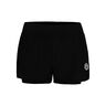 Crew 2in1 Shorts Femmes-Noir