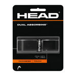 Grips HEAD HEAD Dual Absorbing Pack 1 Unit&eacute;-Noir