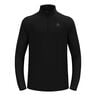 Essential Ceramiwarm 1/2 Zip Camiseta De Running Hombres - Negro