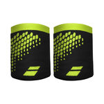 V&ecirc;tements de tennis Babolat Babolat Logo Jumbo Poignet Unisex-jaune, gris