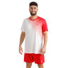 Crew 2.0 T-shirt Hommes-rouge, blanc