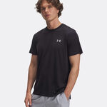 Vêtements Under Armour Under Armour Launch Camo Maillot De Course Hommes-Noir