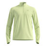 Essential Thermal Midlayer 1/2 Zip Maillot de course Hommes - jaune lemon, 