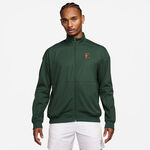 V&ecirc;tements de tennis Nike Nike Court Heritage Veste de surv&ecirc;tement Hommes - vert fonc&eacute;, vert fonc&eacute;