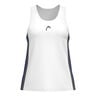 Club 25 Tech D&eacute;bardeur Tank Top Femmes-Blanc,Bleu Fonc&eacute;