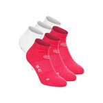 Vêtements BIDI BADU BIDI BADU No Party XXL No Show Move Chaussettes De Tennis-Pink,Blanc