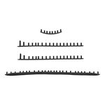 Accessoires raquettes Tecnifibre Tecnifibre T-Fight TF-40 16/19 Jonc-Noir