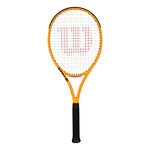 Raquettes de tennis Wilson Wilson Burn 100 V5 Bright Neon Orange Raquette De Comp&eacute;tition
