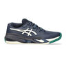Gel-Resolution X Chaussure Terre Battue Hommes-Bleu Foncé,Crème
