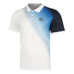 V&ecirc;tements BIDI BADU BIDI BADU Watercolour Polo Hommes-Blanc,Bleu