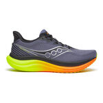 Chaussures de running Saucony Saucony Triumph 23 Chaussure De Running Sans Stabilisateurs Hommes-Gris,Multicouleur