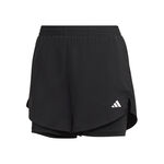 Vêtements adidas adidas MIN 2in1 Shorts Femmes - noir, 