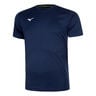 Training T-shirt Hommes - bleu fonc&eacute;, 