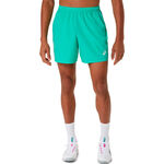 V&ecirc;tements de tennis ASICS ASICS Court 7in Shorts Hommes-vert
