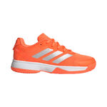 Chaussures de tennis adidas adidas  Ubersonic Chaussures toutes surfaces Enfants-orange, argent