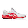 Court FF 3 Novak Chaussure Terre Battue Hommes-Blanc,Corail