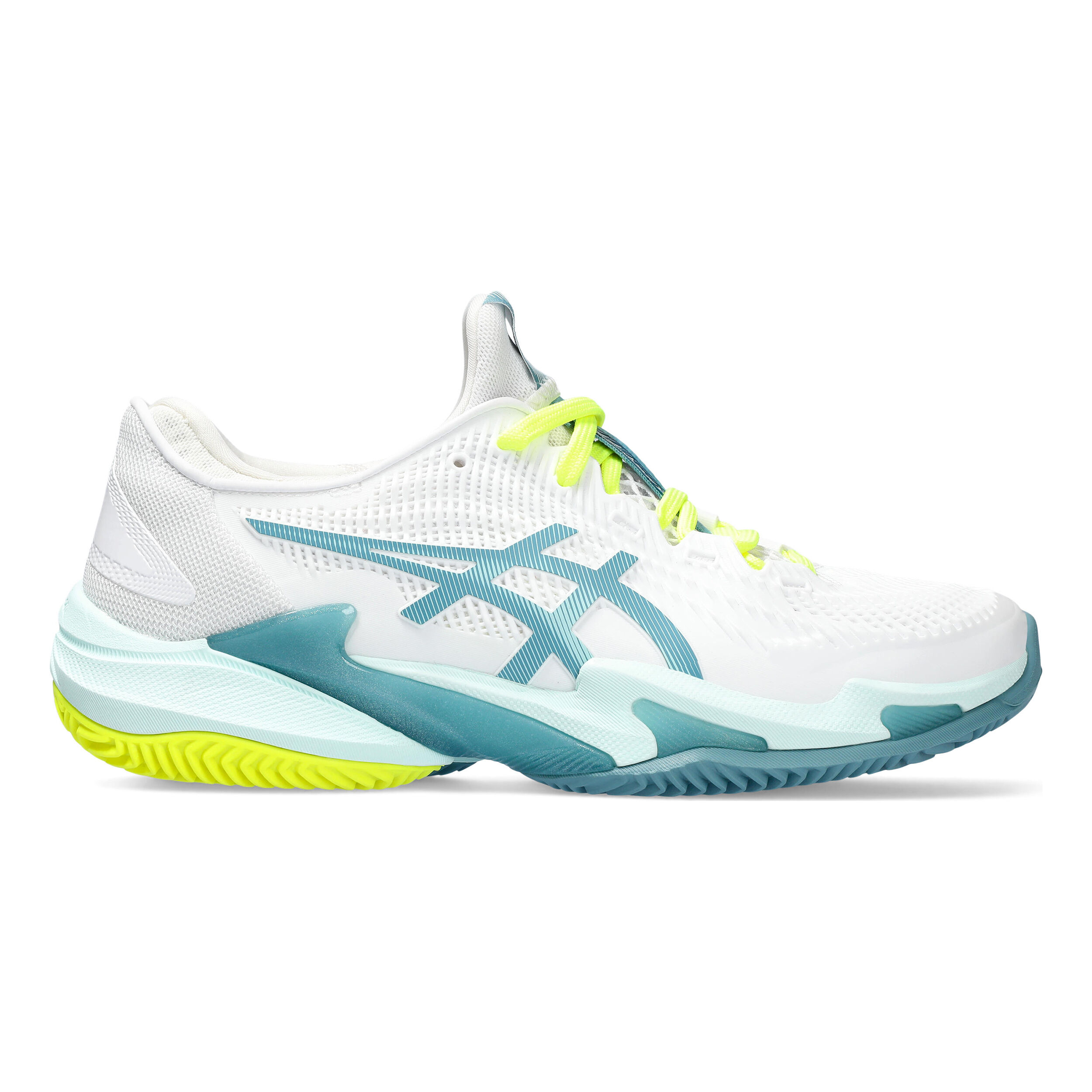Buy ASICS Court FF 3 Chaussure Terre Battue Femmes Blanc Bleu