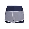 Efia Tech (2in1) Shorts Femmes-Bleu Fonc&eacute;,Blanc