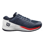 Chaussures de tennis Wilson Wilson Rush Pro Ace Chaussures toutes surfaces Hommes - bleu foncé, blanc