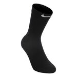 V&ecirc;tements Nike Nike Fast Midweight Crew Chaussettes de running Unisex - noir, gris