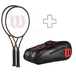 Lot de raquettes Wilson Wilson Clash 100 V3.0 Raquette De Comp&eacute;tition