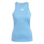 Vêtements adidas adidas Y-Débardeur Tank Top Femmes-Bleu Clair,Blanc