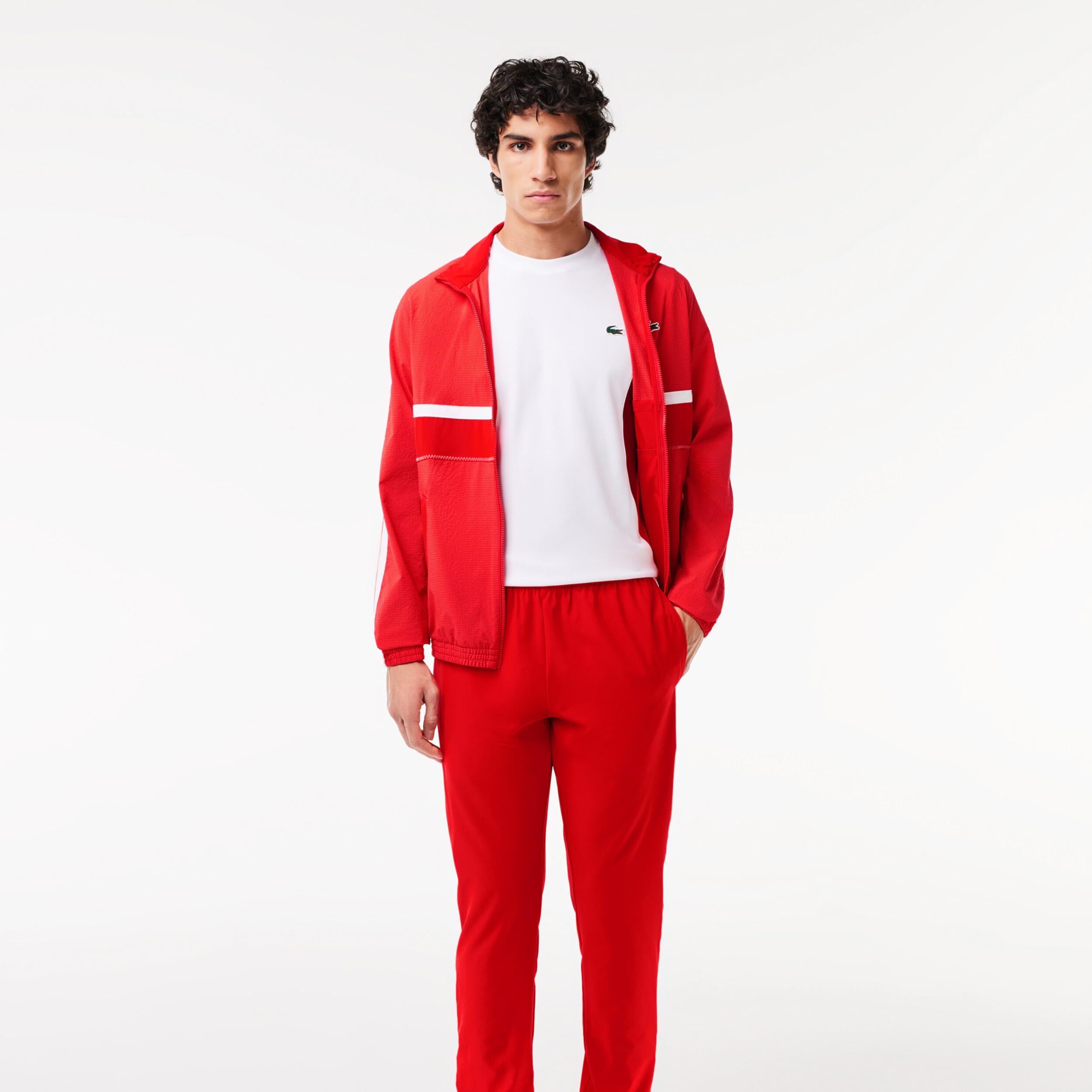 Buy Lacoste Survetement Hommes Rouge Blanc online Tennis Point CH