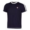 Elias T-shirt Hommes-Bleu Foncé,Blanc
