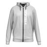 Club Original Full Zip Gilet En Coton Hommes-Gris Clair
