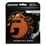 Gamma Gamma Verve Soft Cordage En Garniture 12,2m-Noir,Jaune