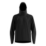 V&ecirc;tements Odlo Odlo X-Alp Waterproof Pro Veste running Hommes-noir