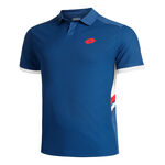 Vêtements Lotto Lotto Squadra III Polo Hommes-Bleu,Blanc