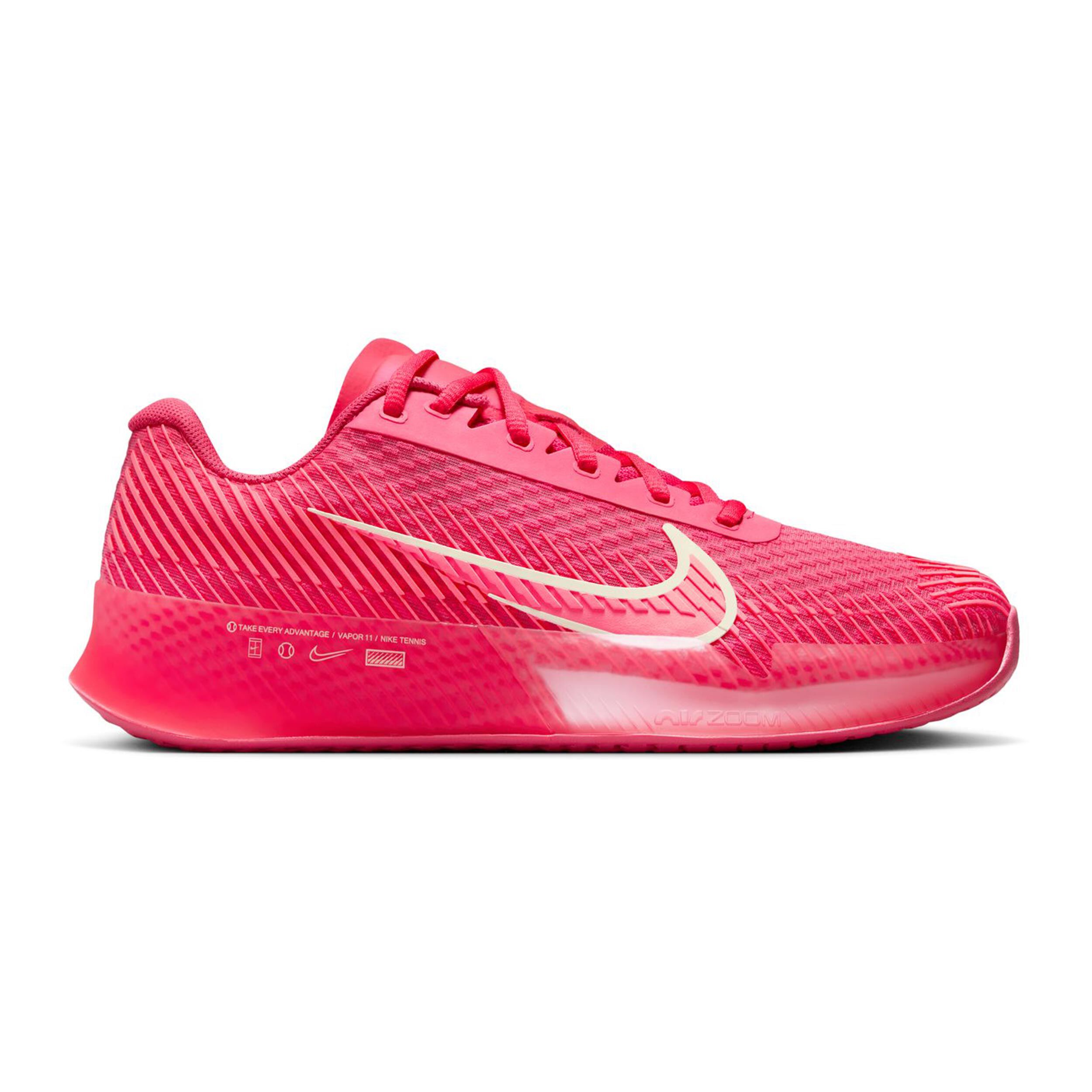 Buy Nike Court Air Zoom Vapor 11 Chaussure Tout Terrain Femmes Pink Blanc online Tennis Point CH